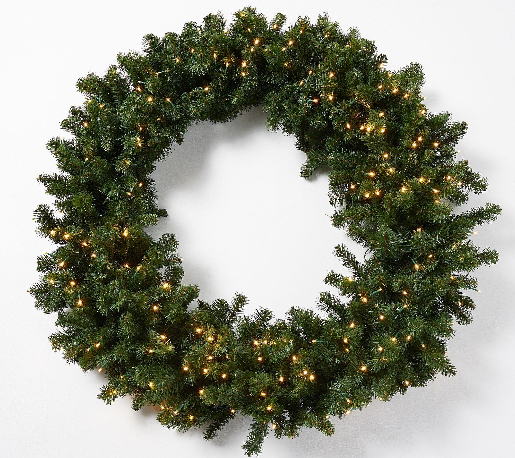 Bethlehem Lights 48" Lit Oversized Collapsible Wreath