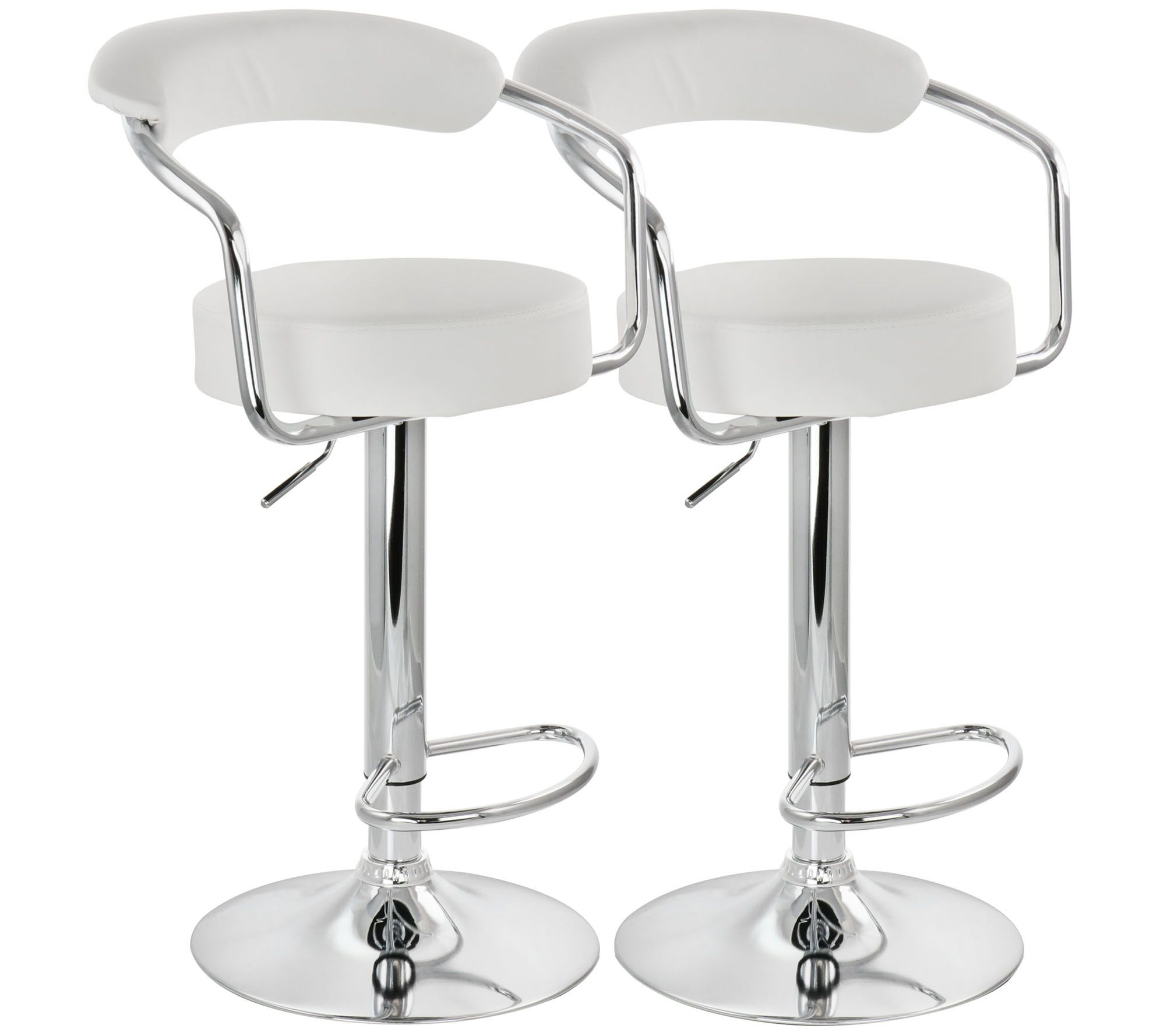 Elama Retro Bar Stool - Set of 2