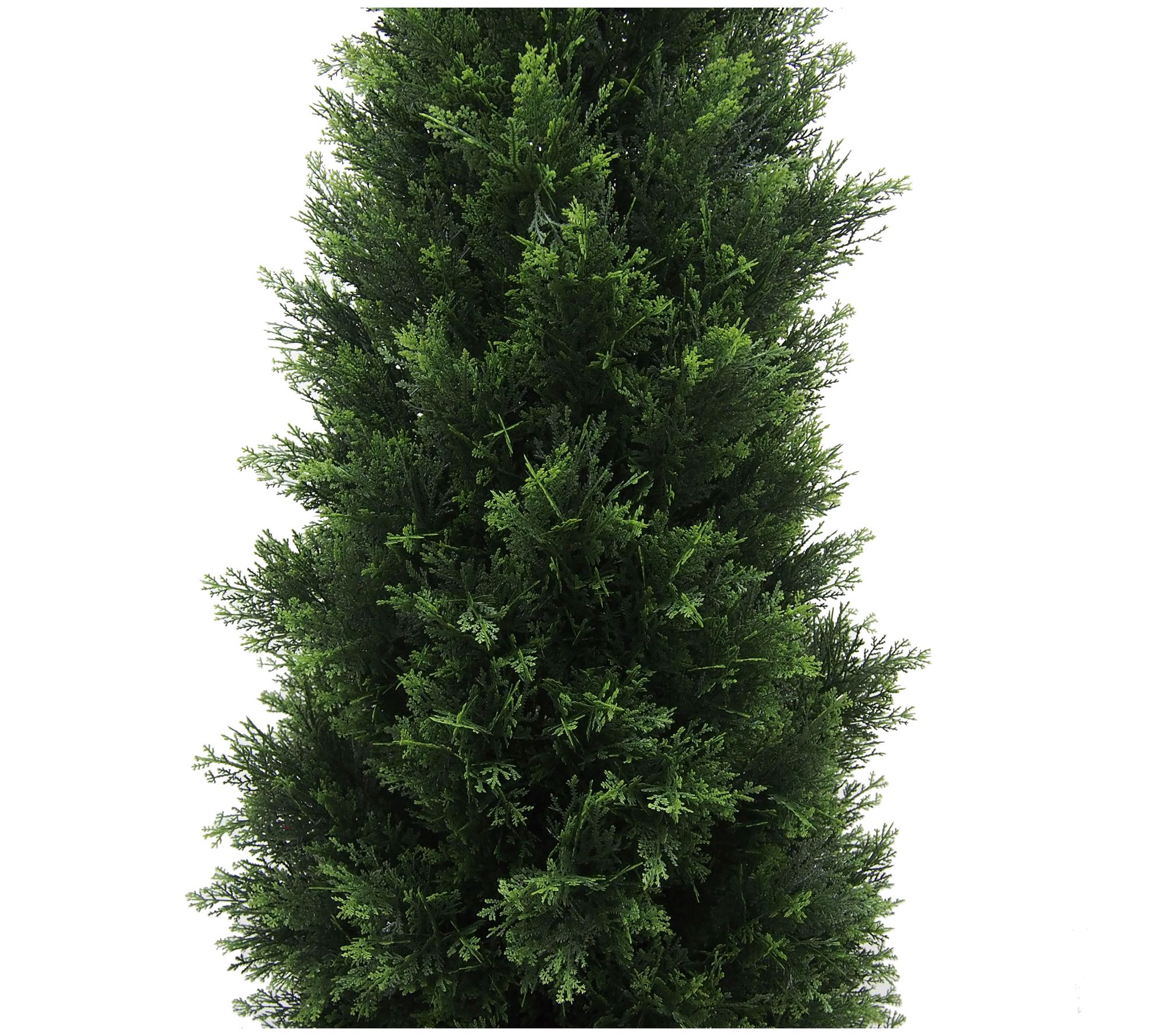 Vickerman 8' Artificial Potted Green Cedar Tree