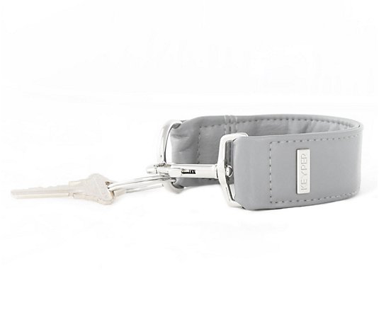Keyper Fashion All-In-One Key Fob Wristlet & Bag Holder Silver