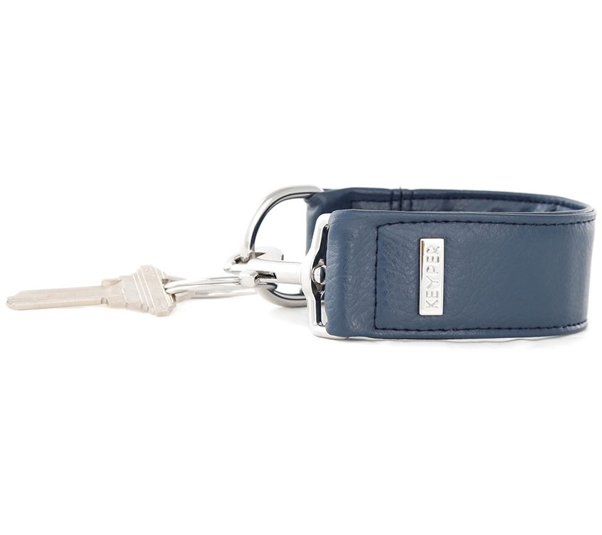 Keyper Fashion All-In-One Key Fob Wristlet & Bag Holder Silve