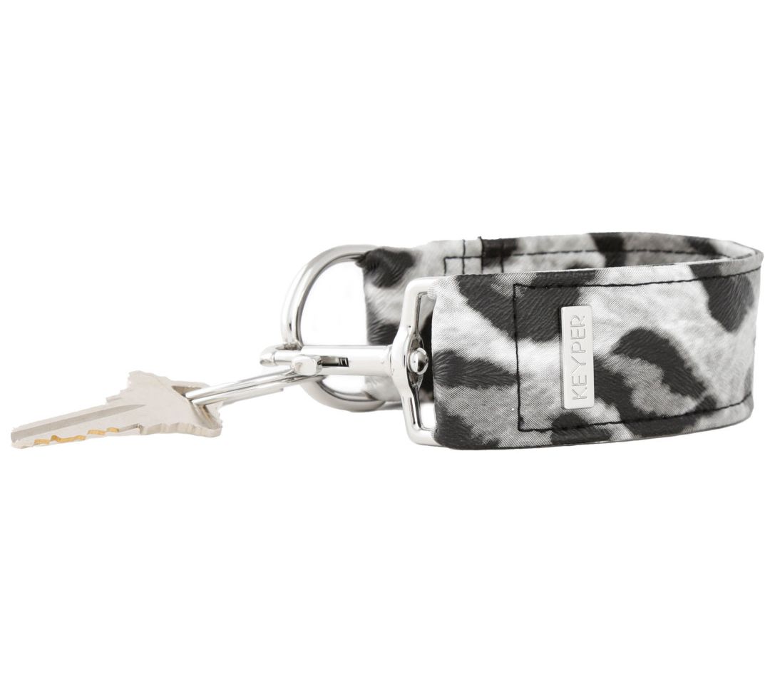 Keyper Fashion All-In-One Key Fob Wristlet & Bag Holder Silve