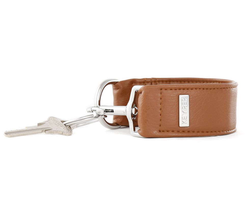 Keyper Fashion All-In-One Key Fob Wristlet & Bag Holder Silve