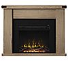 Twin Star Home Modern Industrial Wall Mantel Fi replace Heater, 2 of 5