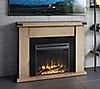 Twin Star Home Modern Industrial Wall Mantel Fi replace Heater, 3 of 5