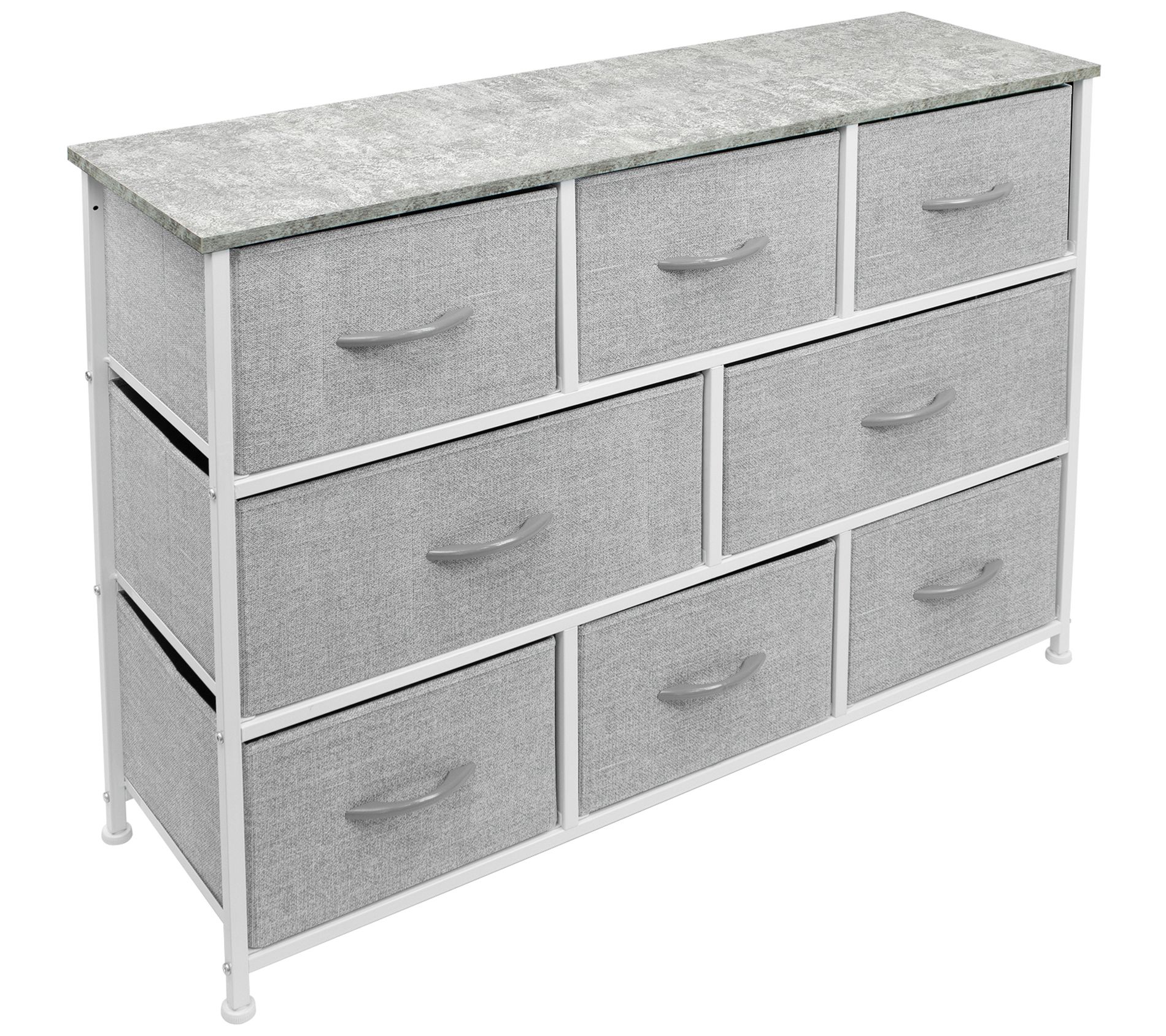 Sorbus 8-Drawer Wide Dresser Chest