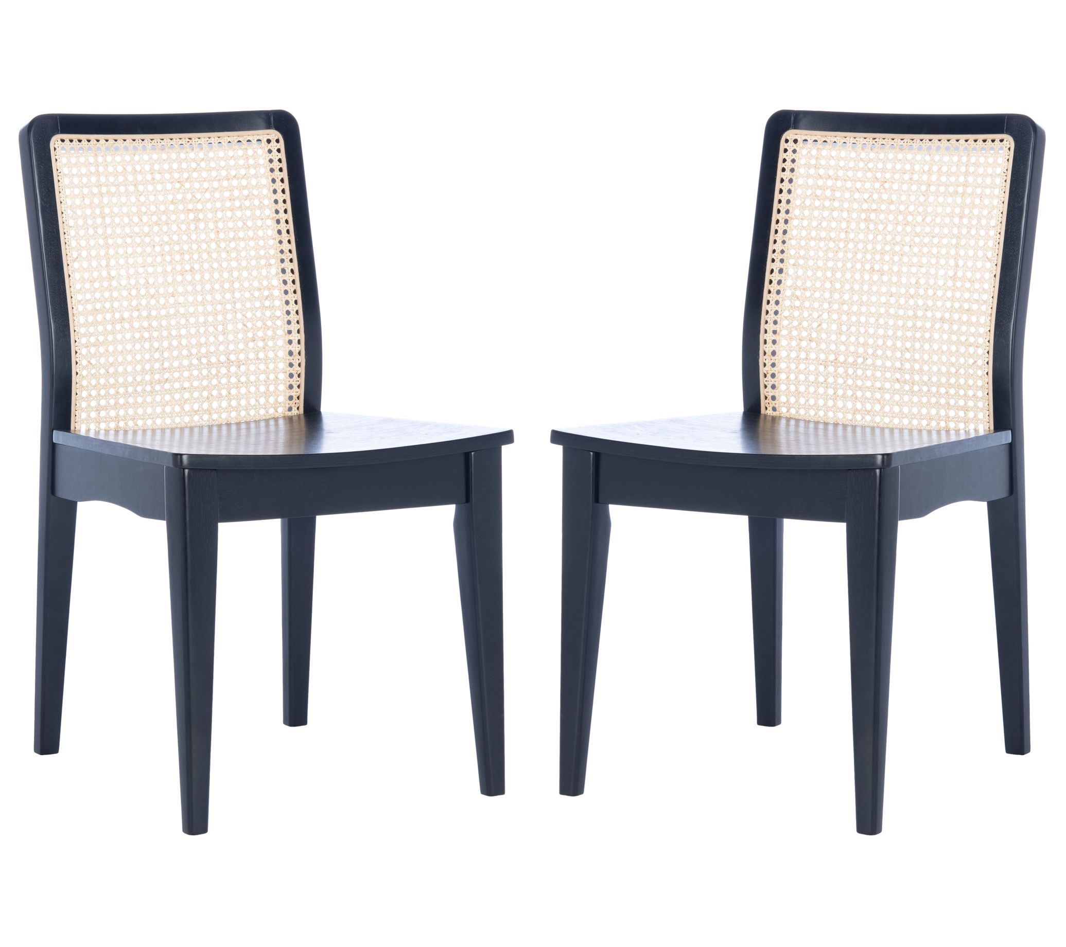Safavieh Benicio Rattan Dining Chair, Set of 2