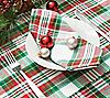 18" x 18" Carter Christmas Plaid Napkin Set of 6 by Valerie, 3 of 3