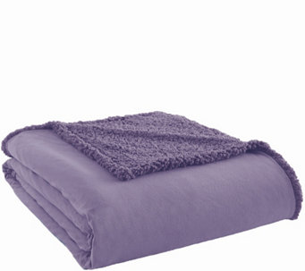 Shavel Micro Flannel Sherpa Full/Queen Blanket - H291568