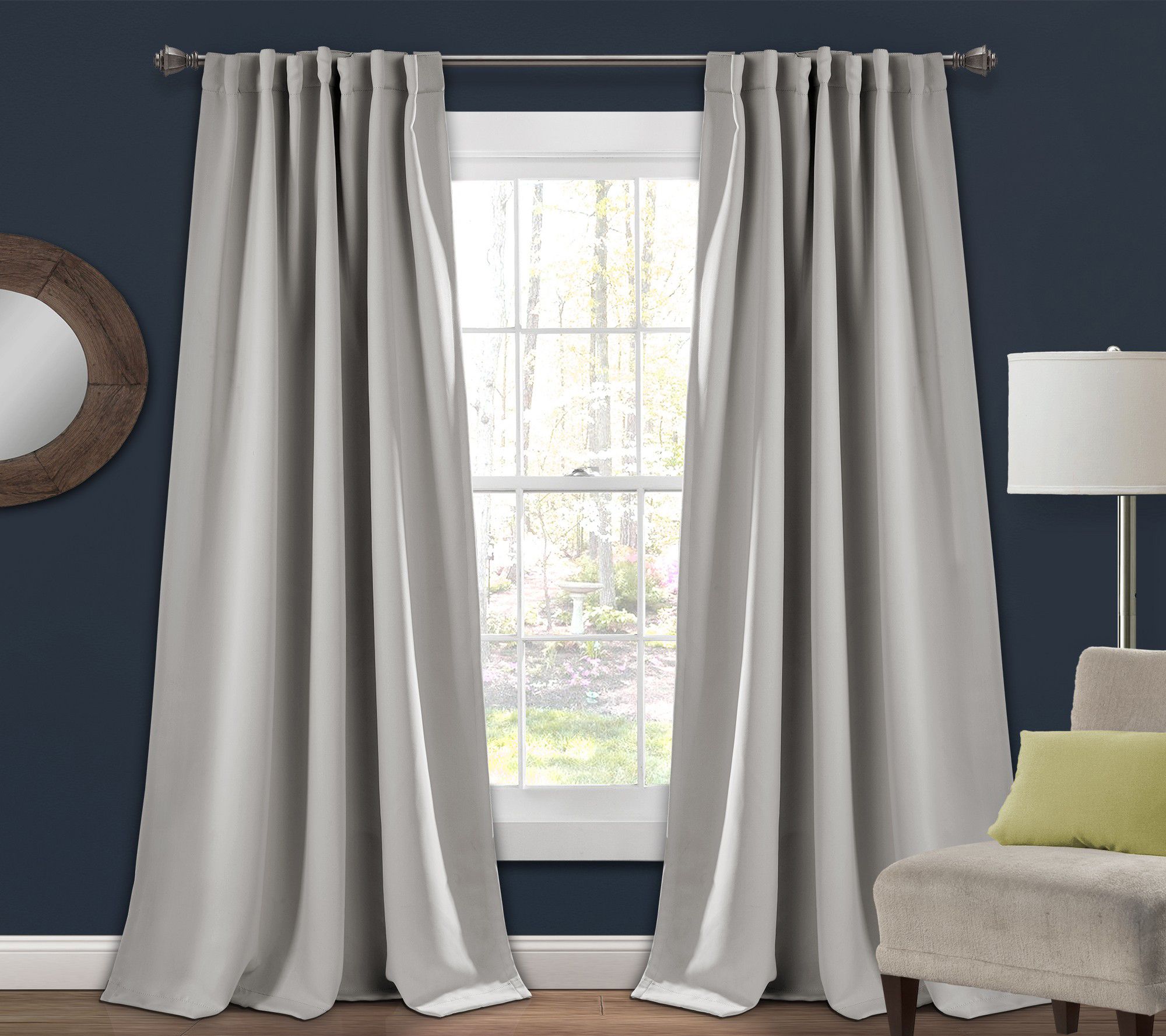 Insulated Back Tab 52" x 84" (2) Blackout Panelby Lush Decor