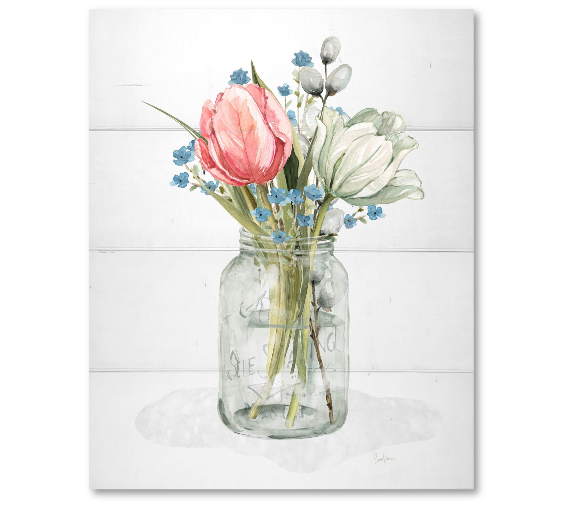 Courtside Market Farmhouse Tulip 16x20 Canvas Wall Art