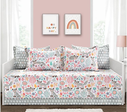 Pixie Fox 6pc Daybed Cover Set by Lush Decor
