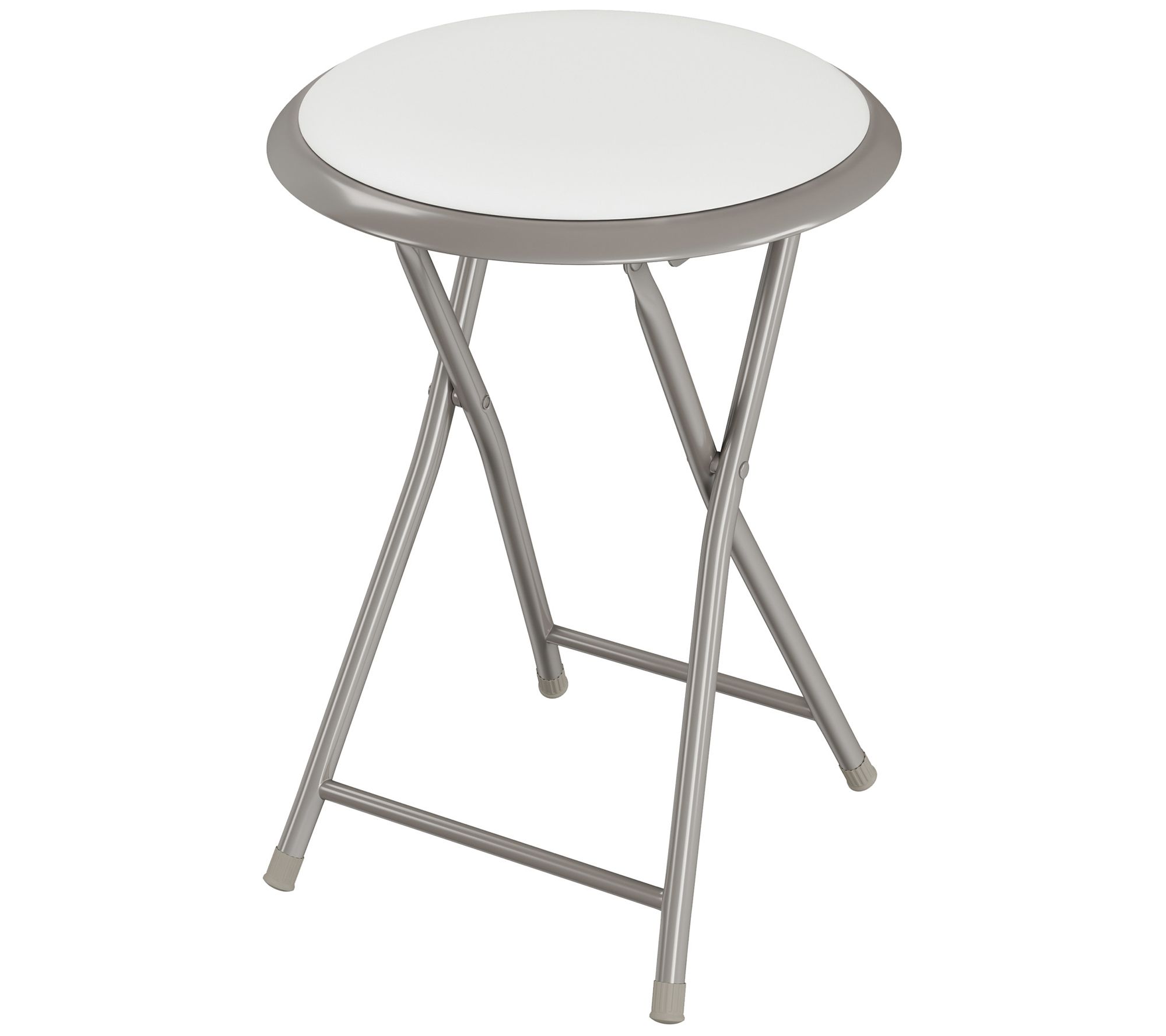 Lavish Home 18-Inch Heavy Duty Folding Stool