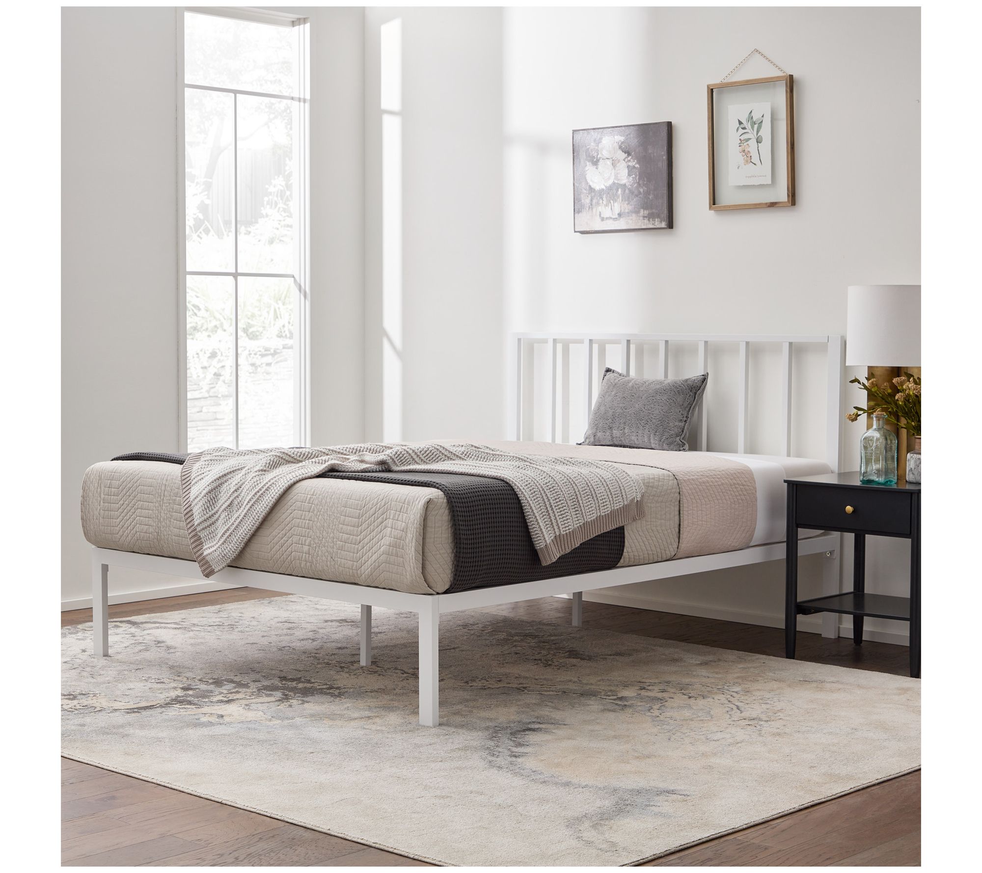 Brookside Lori Metal Platform Bed, King