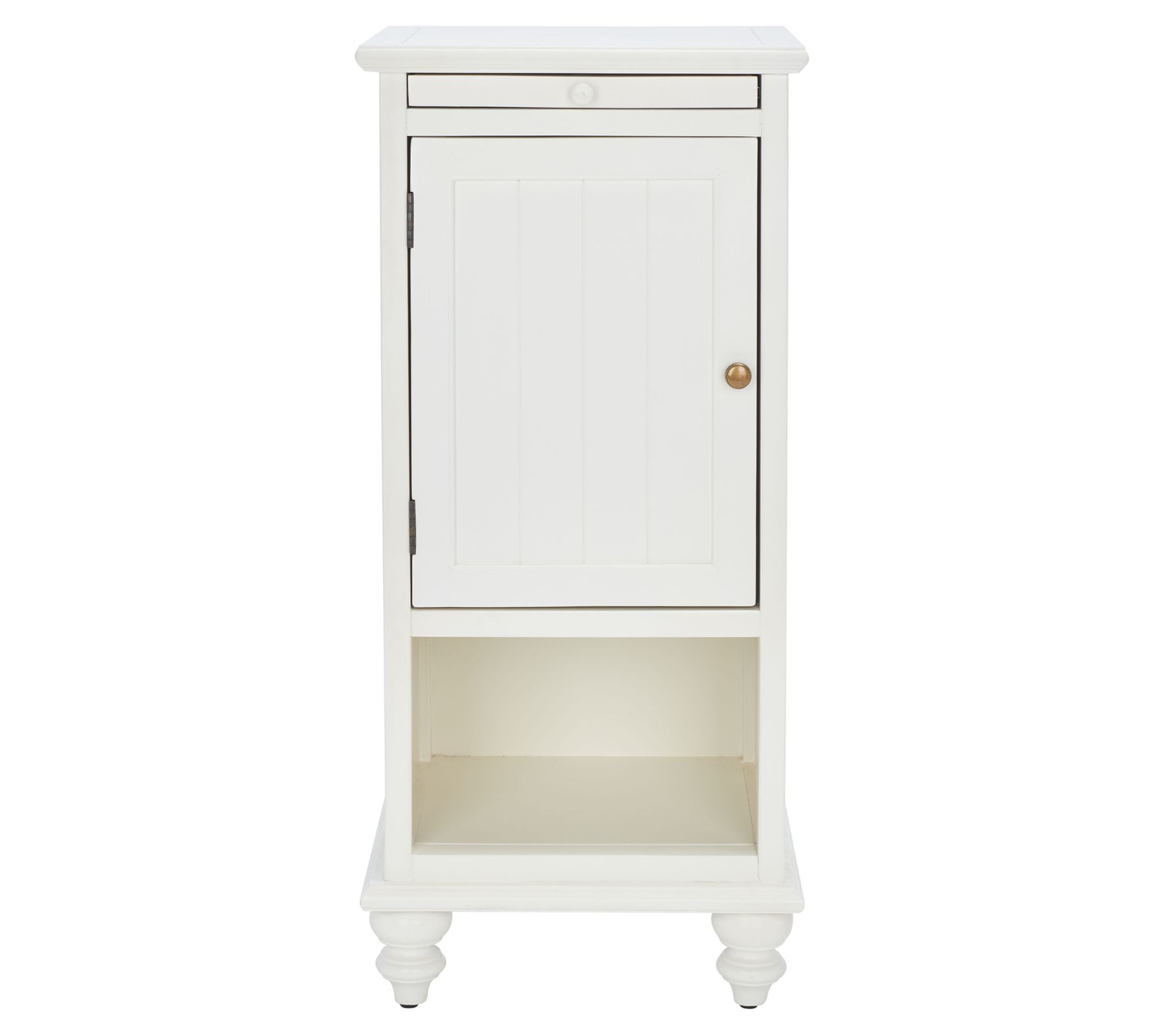 Safavieh Jezabel One-Cabinet End Table With Pull-Out Tray - QVC.com