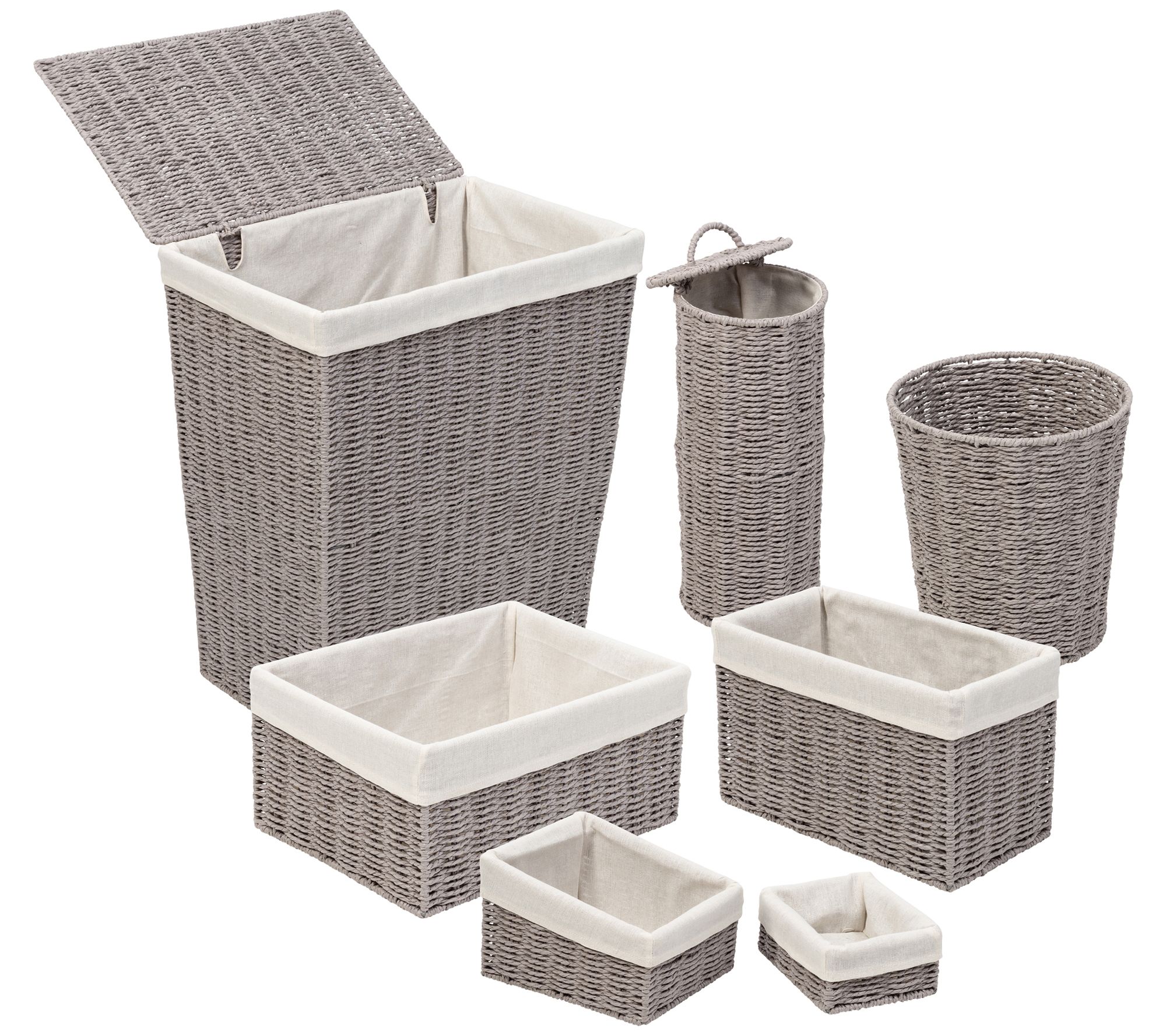 Honey-Can-Do 4-Piece Modern Bathroom Accessories Set 