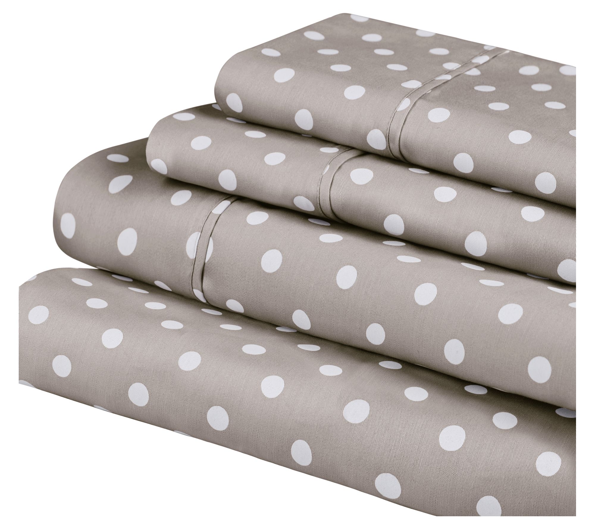 Superior 600 Thread Count Cotton Blend Polka DoSheets, Queen