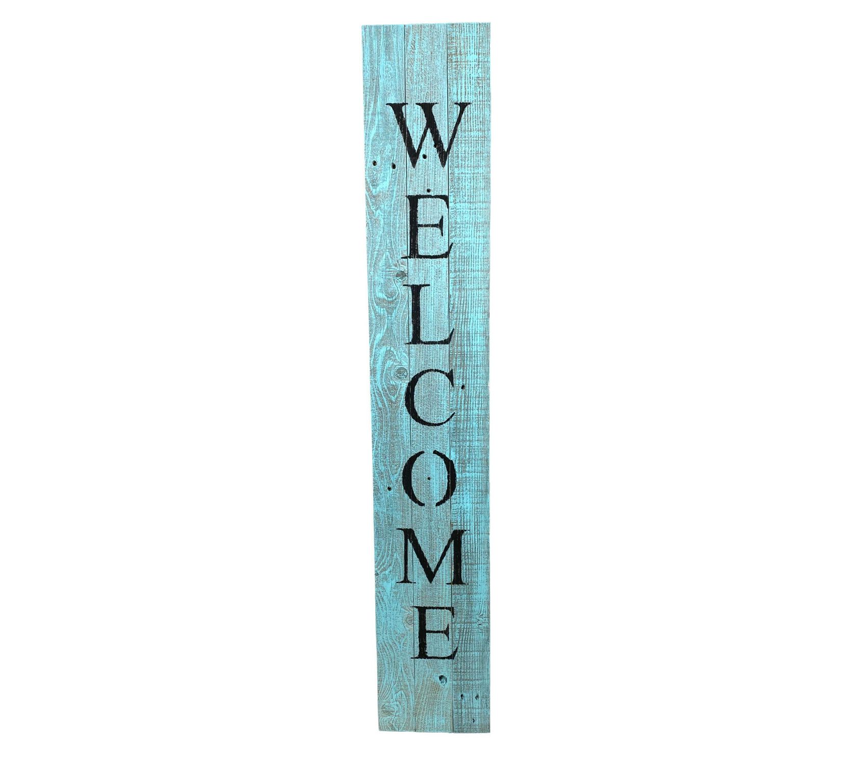 HomeRoots Rustic Front Porch Welcome Sign