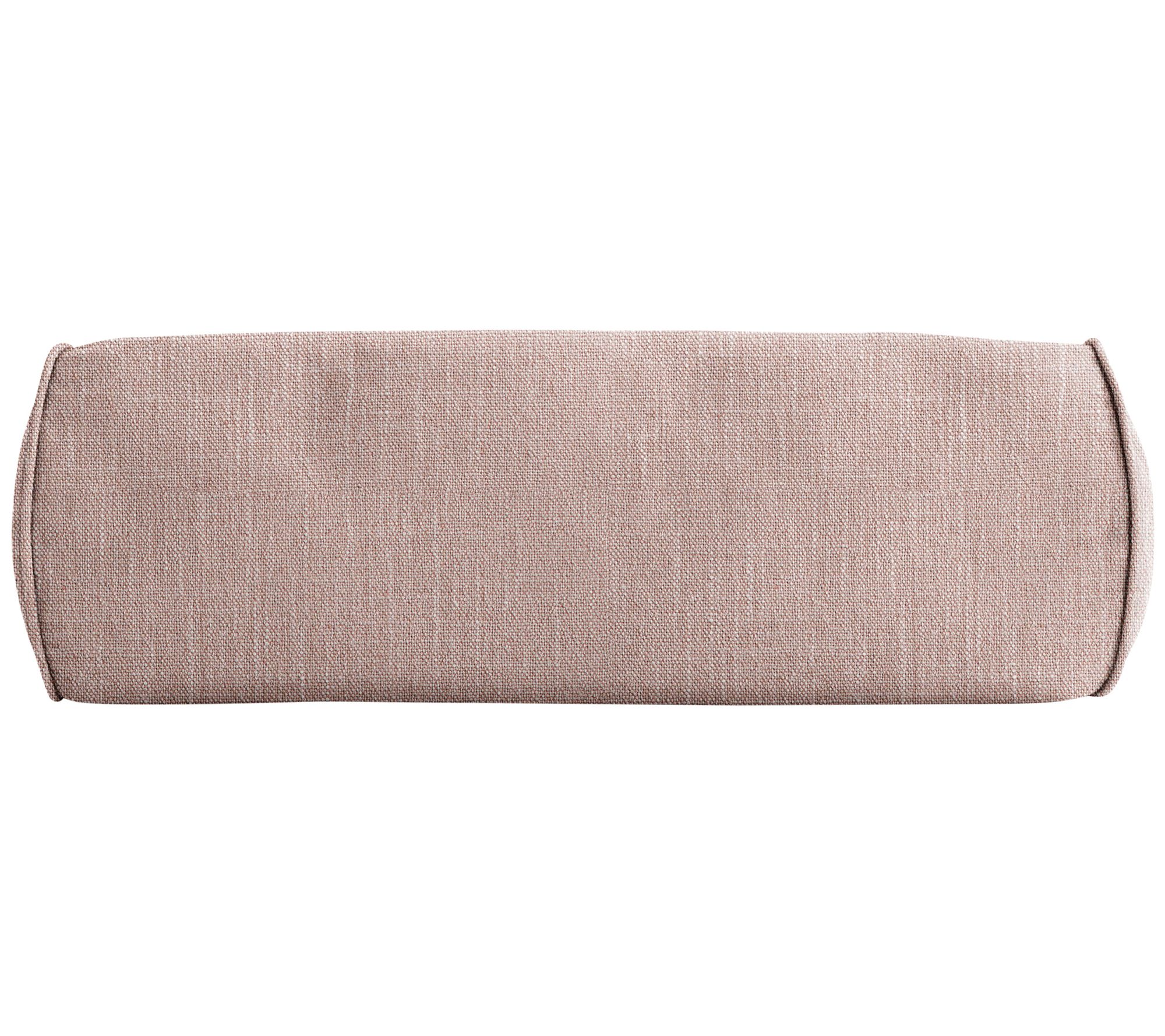 Sorra Home Textured Indoor Corded 16" Bolster Pillow