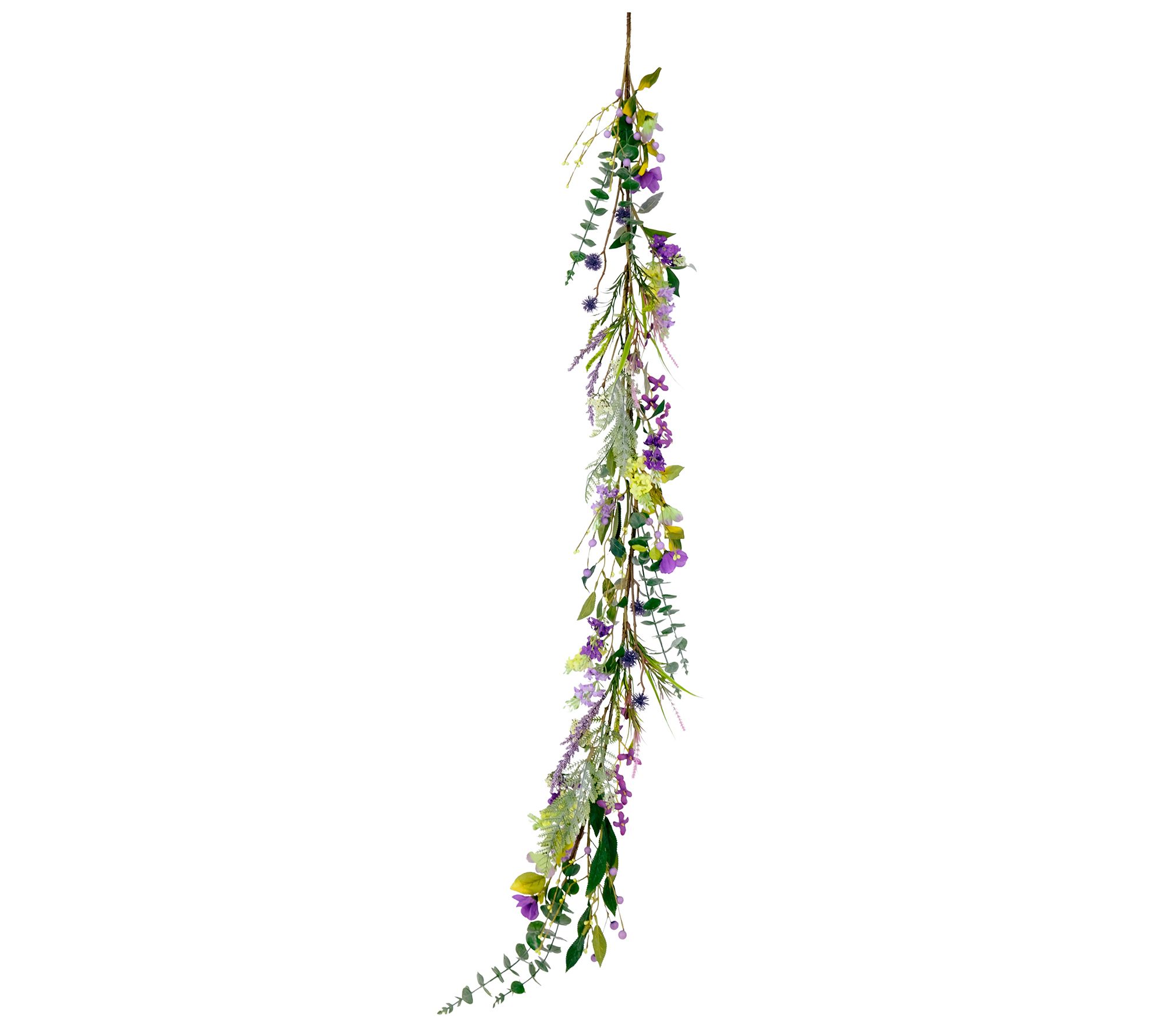 Puleo International 60" Artificial Lavender Spring Garland