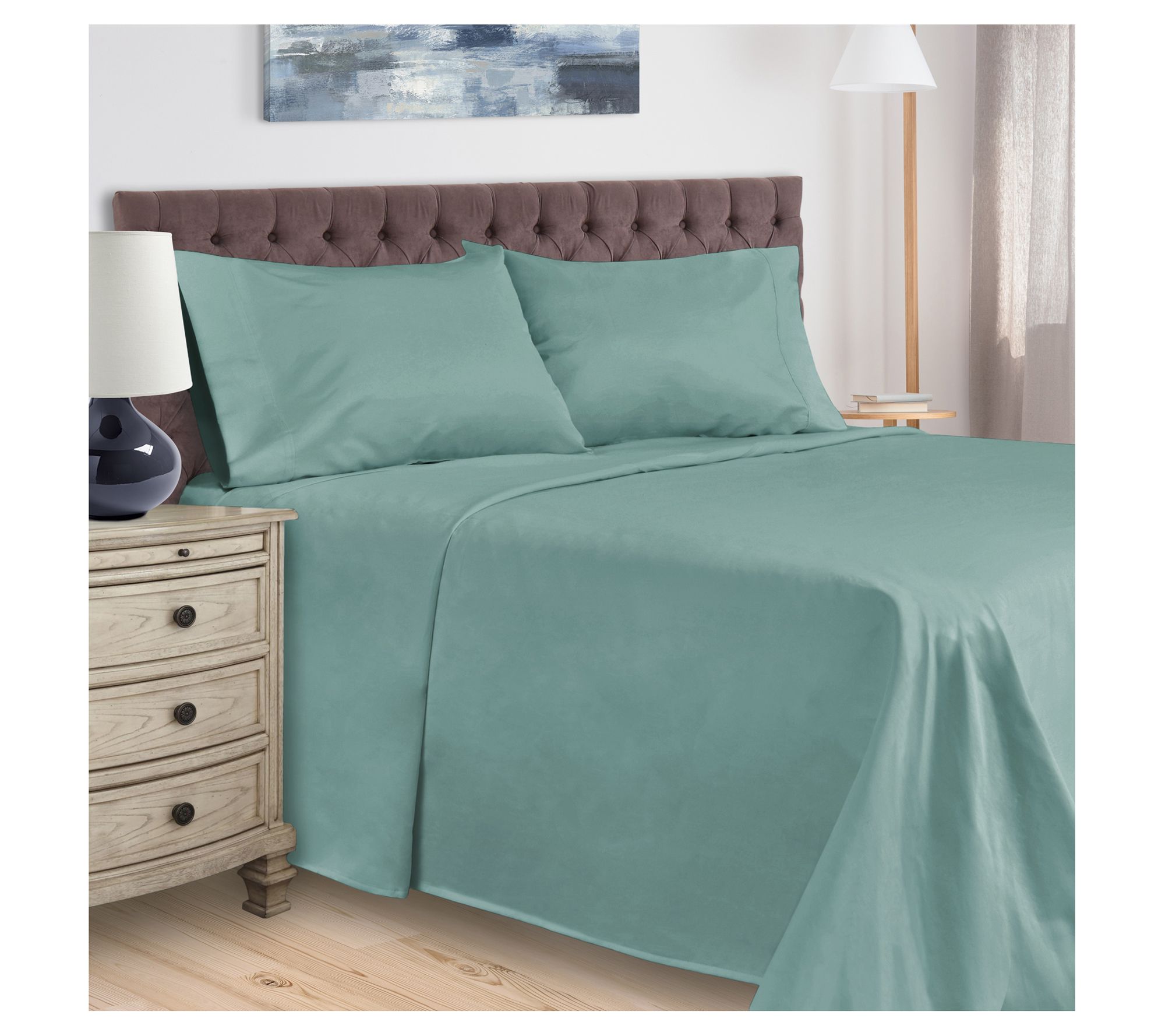 Superior Egyptian Cotton Deep Pocket Sheet Set,Olympic Queen