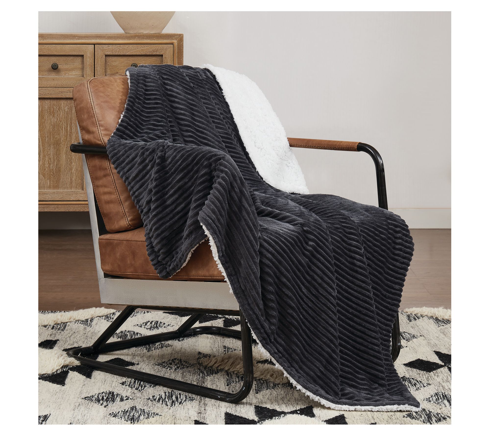 Brooklyn Loom Corduroy 50x70 Throw