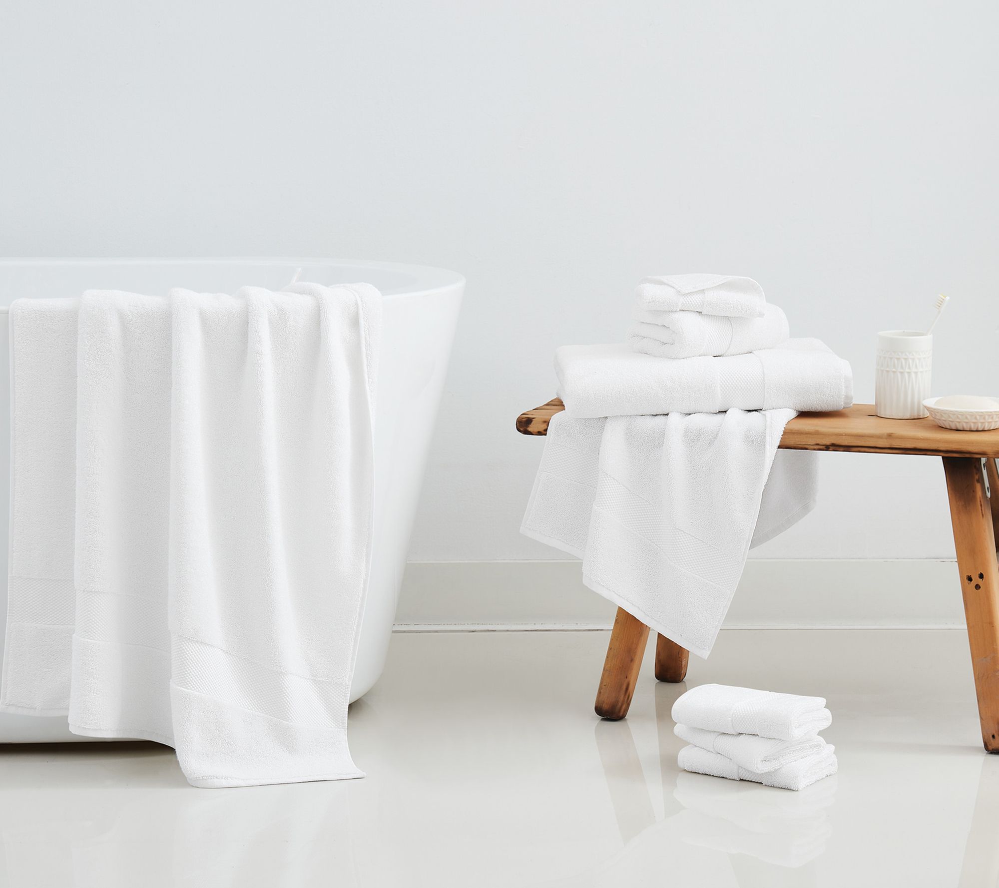 Christian Siriano NY Plush Turkish Cotton 8-Piece Towel Set