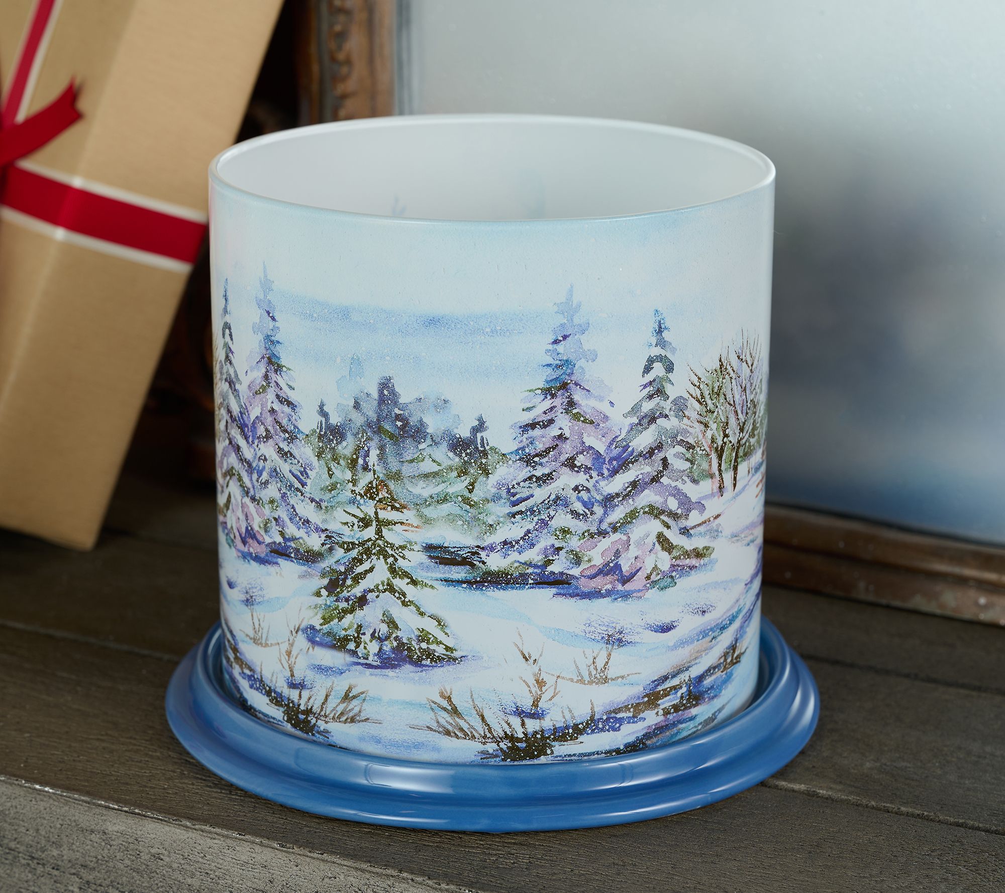 "As Is" HomeWorx by Slatkin + Co. Snowy Cabin Hurricane