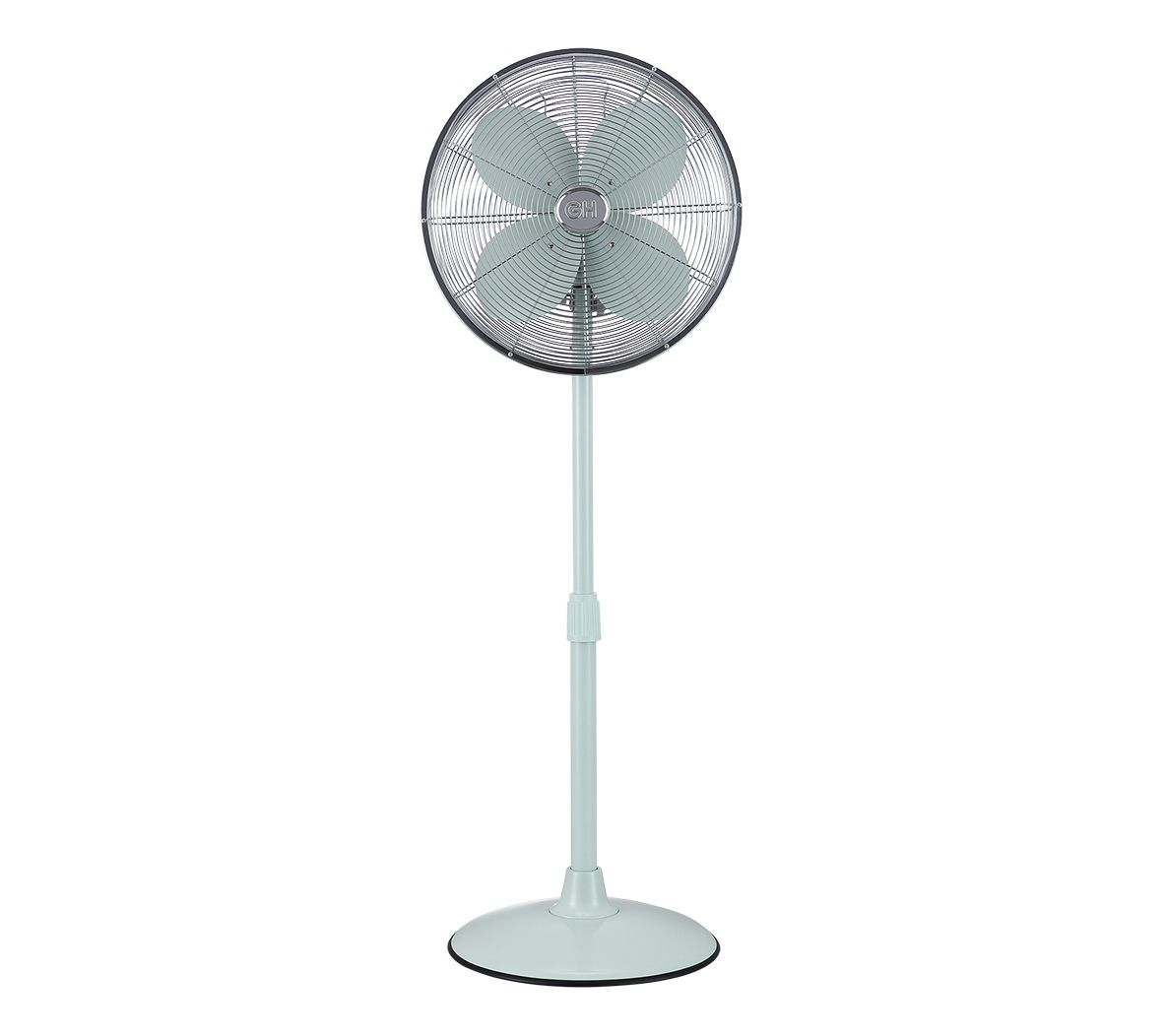 Good Housekeeping Metal 3-Speed 16" Oscillating Pedestal Fan