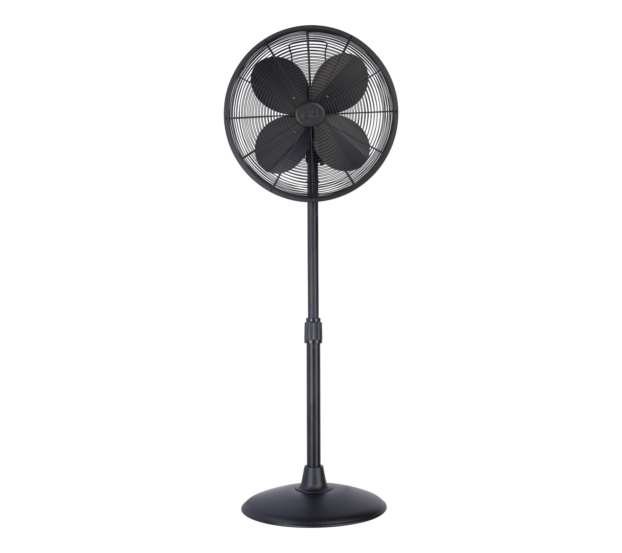 Good Housekeeping Metal 3-Speed 16" OscillatingPedestal Fan