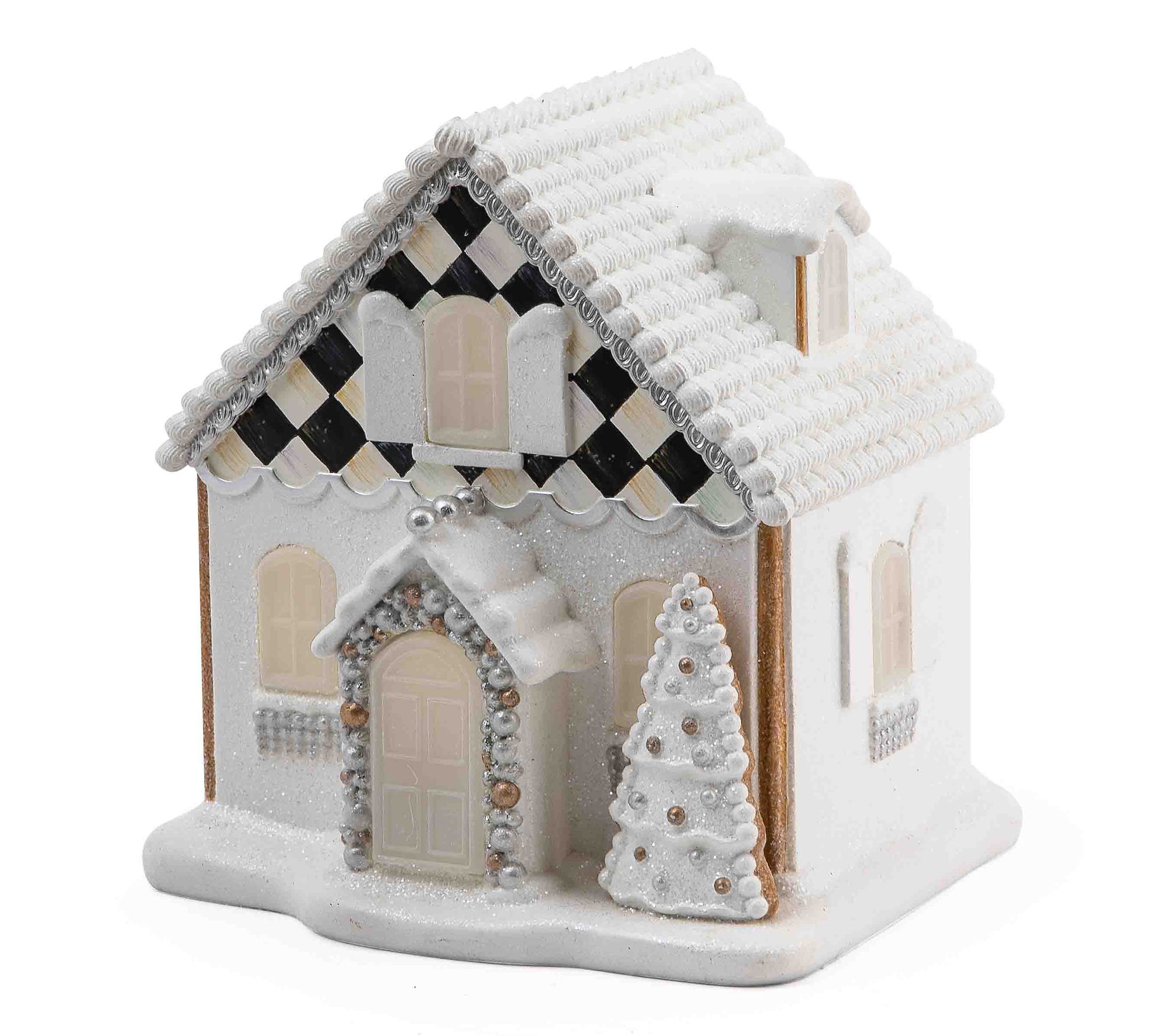 MacKenzie-Childs Gingerbread Illuminated Cottag e