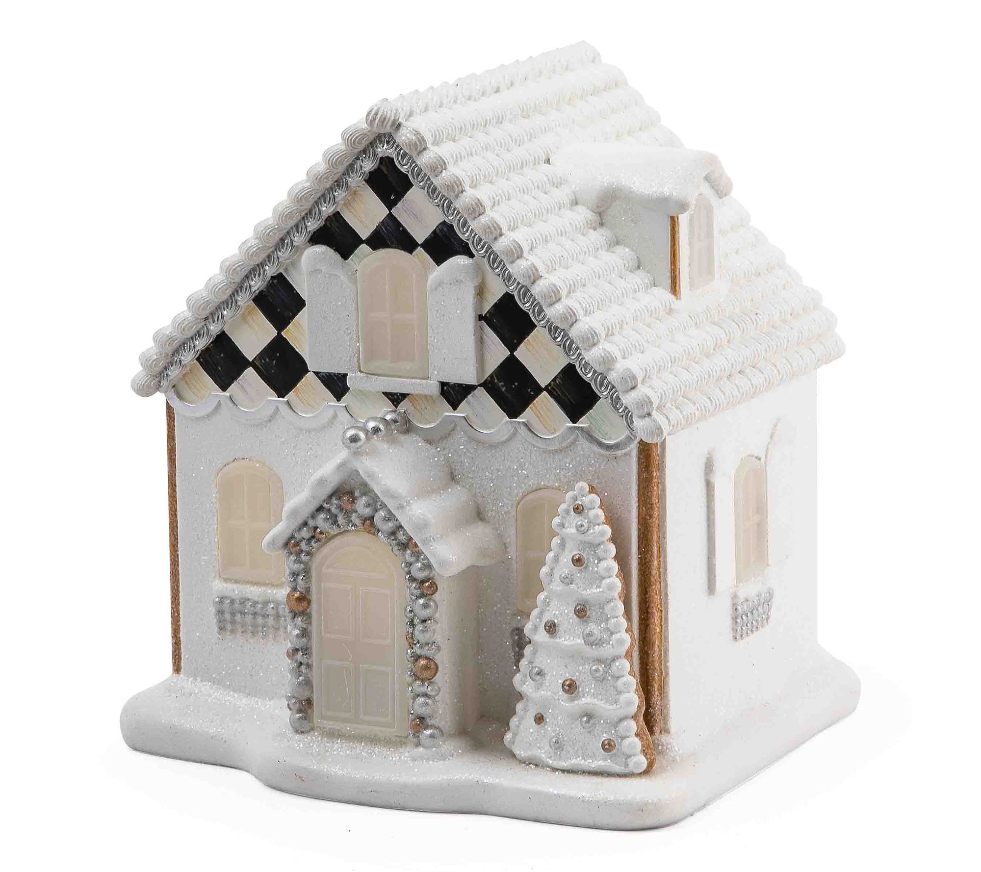 MacKenzie-Childs Gingerbread Illuminated Cottage