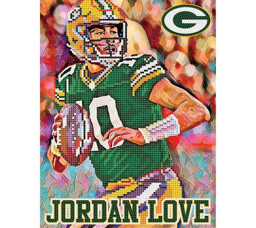 SPORTICULTURE Green Bay Packers Jordan Love Painting Kit