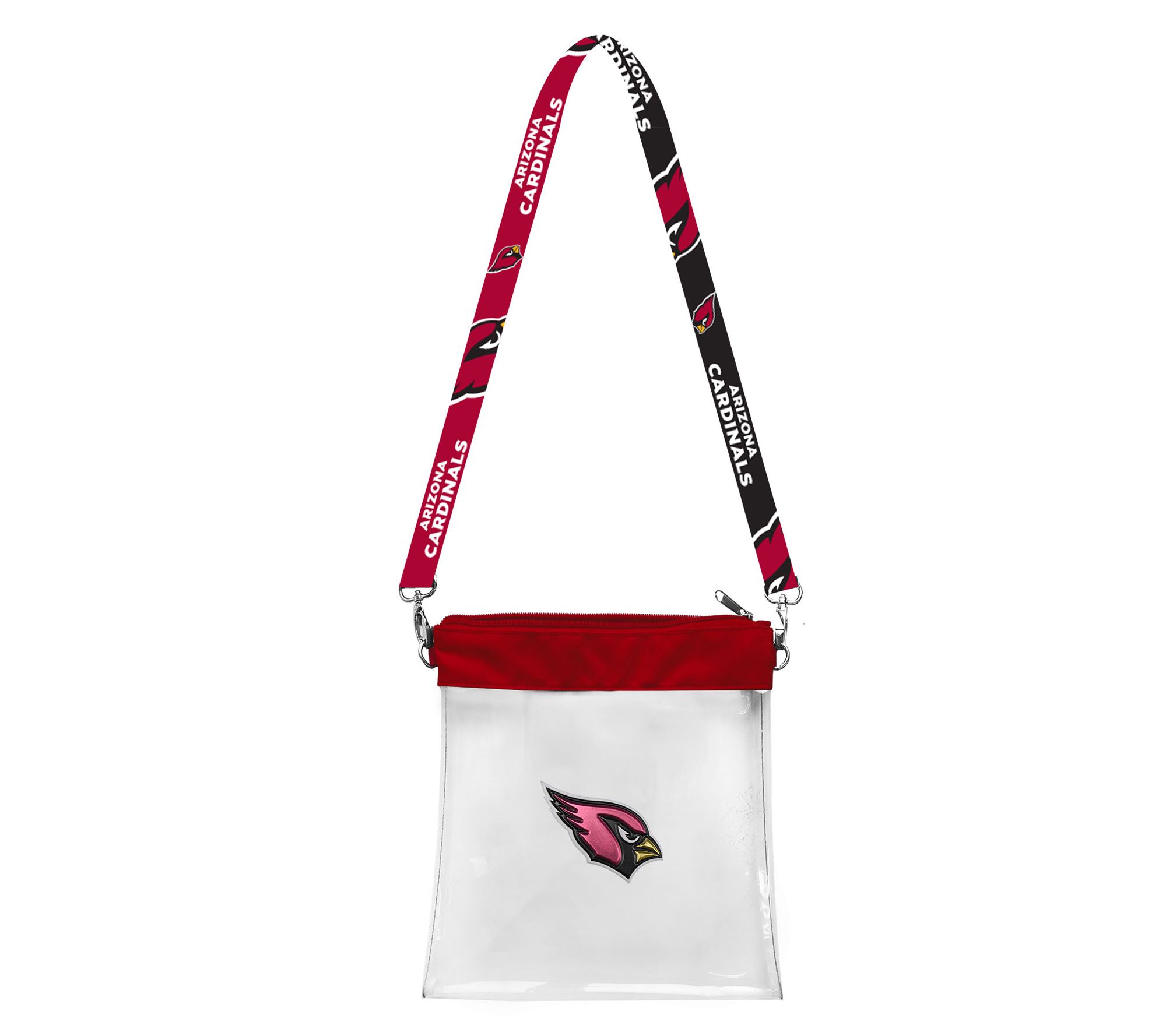 Littlearth NFL 3D Logo Clear Satchelette