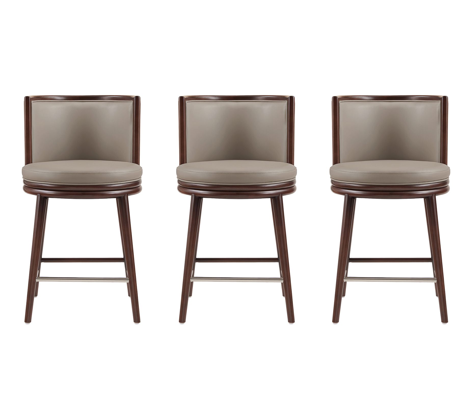 Manhattan Comfort Evalyn Counter Stool - Set of3