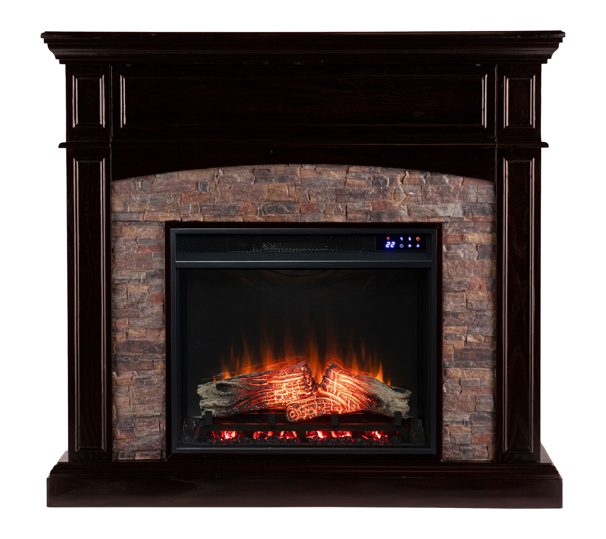SEI Grantham Convertible Touch Screen ElectricFireplace