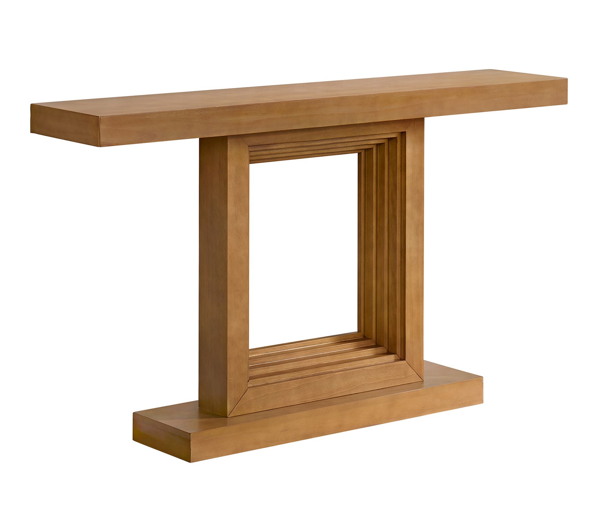 Alaterre Furniture 56" Pismo Solid Wood ConsoleEntryway Table