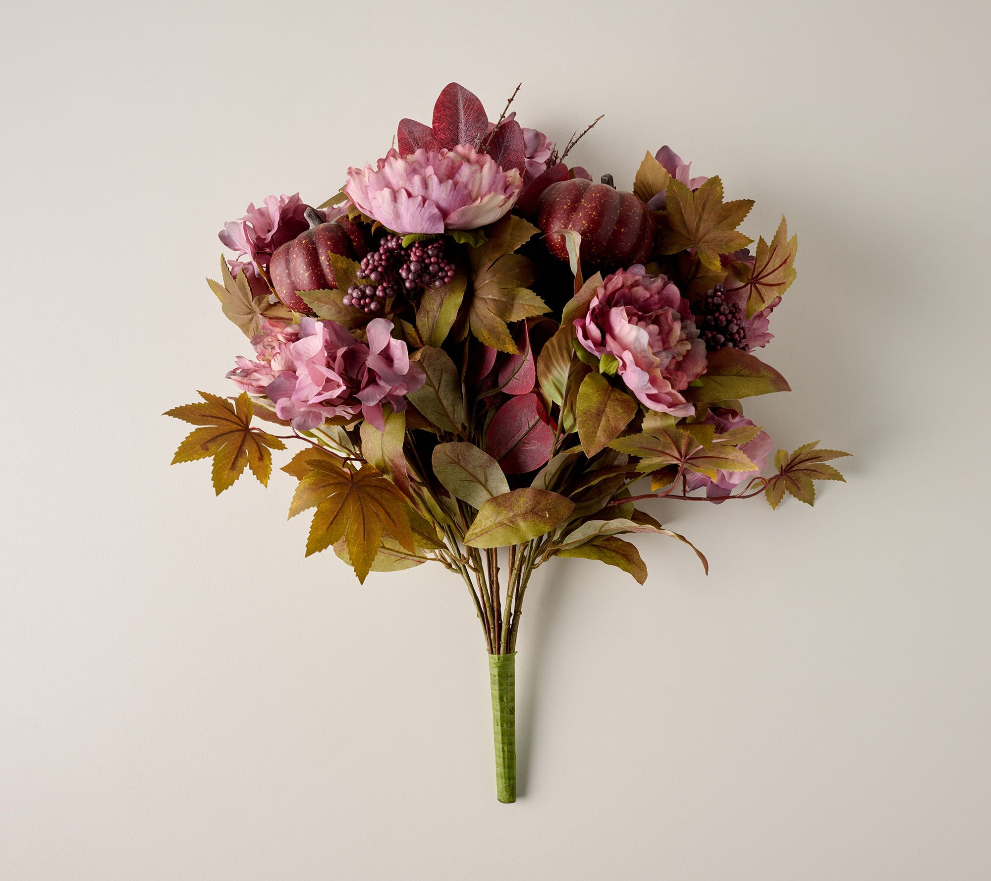 Home Reflections Hydrangea Pumpkin Urn Filler
