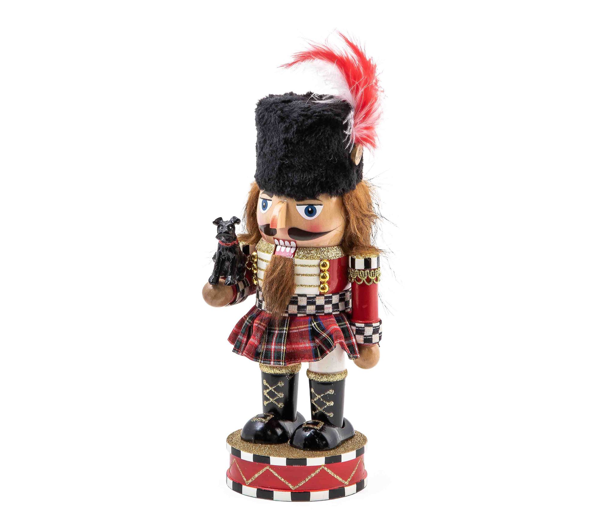 MacKenzie -Childs Tartastic Scottish Nutcracker