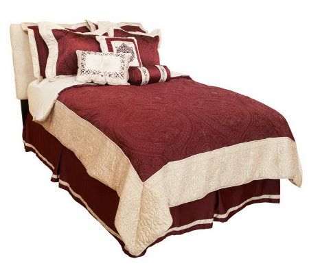 qvc bed skirts