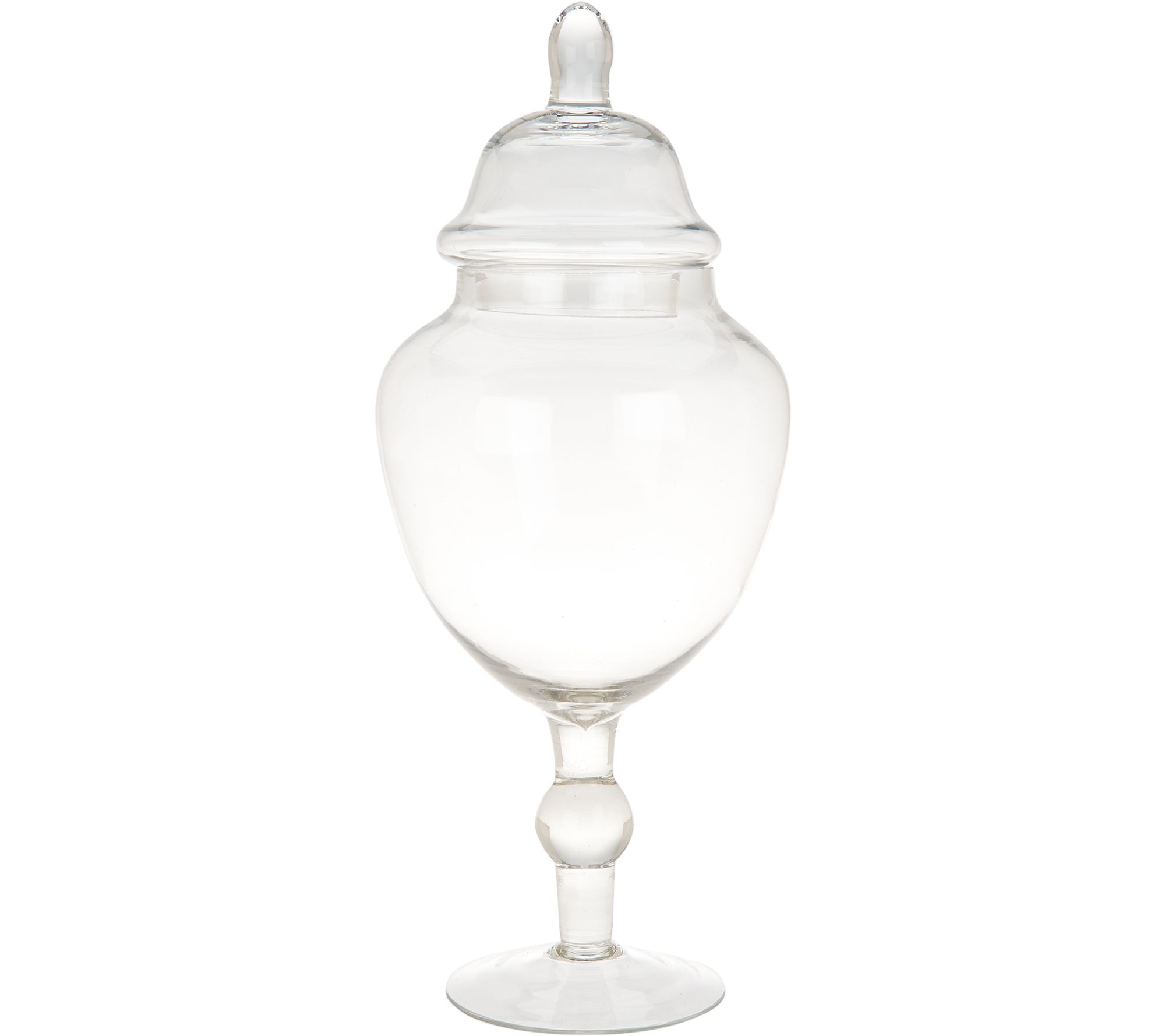 "As Is" Scott Living Set of 3 Graduated Fillable Glass Apothecary Jars