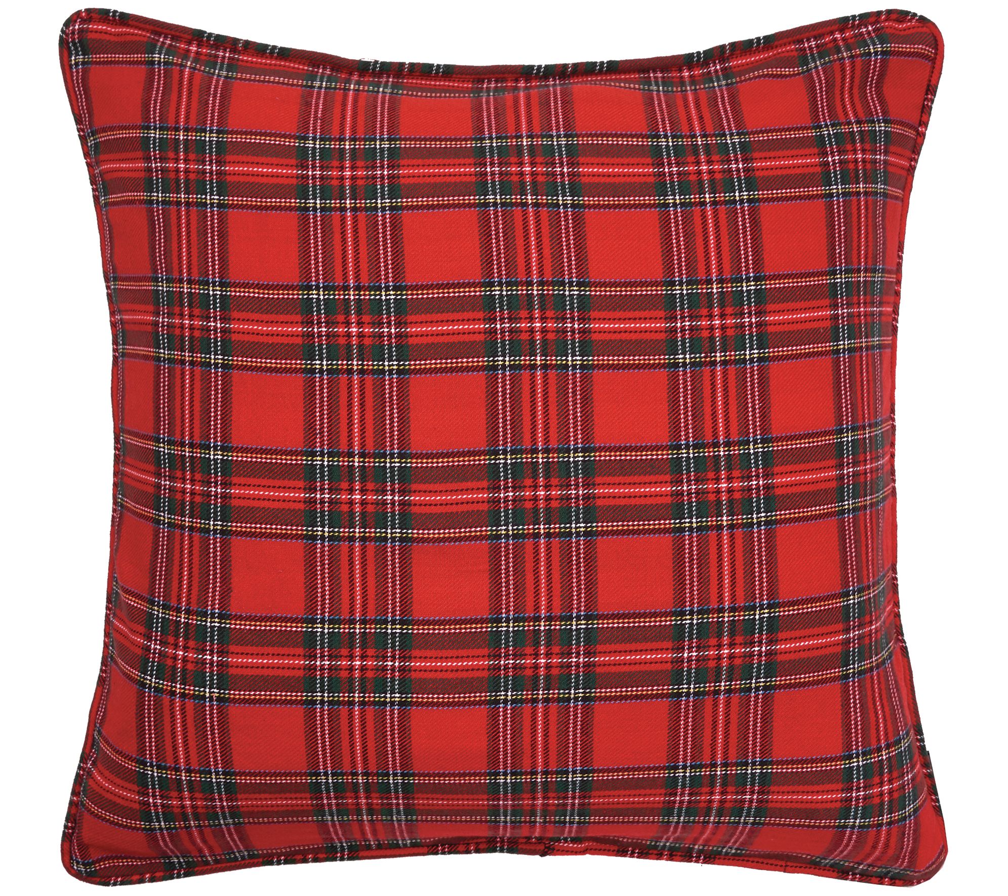20" x 20" Arlington Plaid Throw Pillow by Valerie
