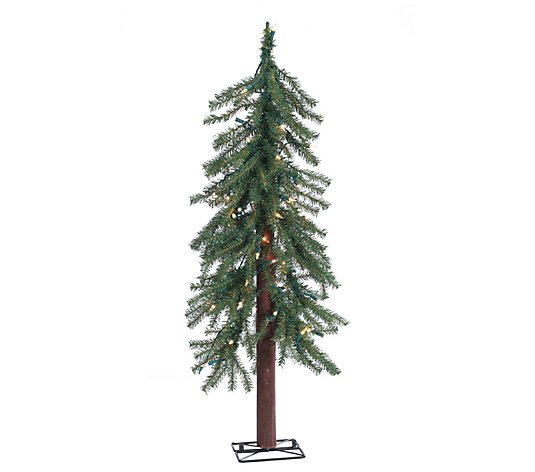 3-Ft Pre-Lit Alpine Tree with 100 Clear Lightsby Sterling Co.