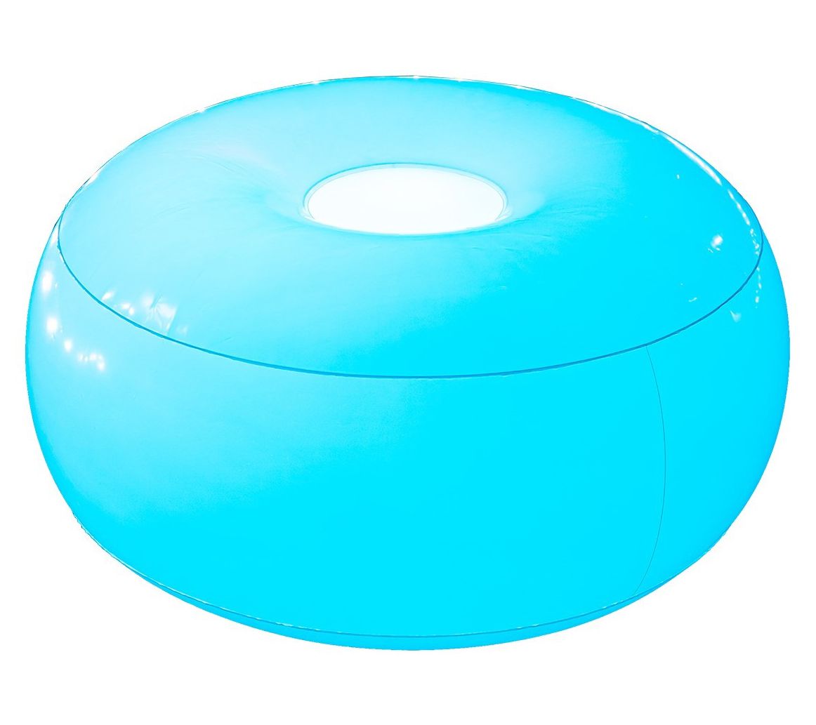AirCandy Illuminated Inflatable Ottoman