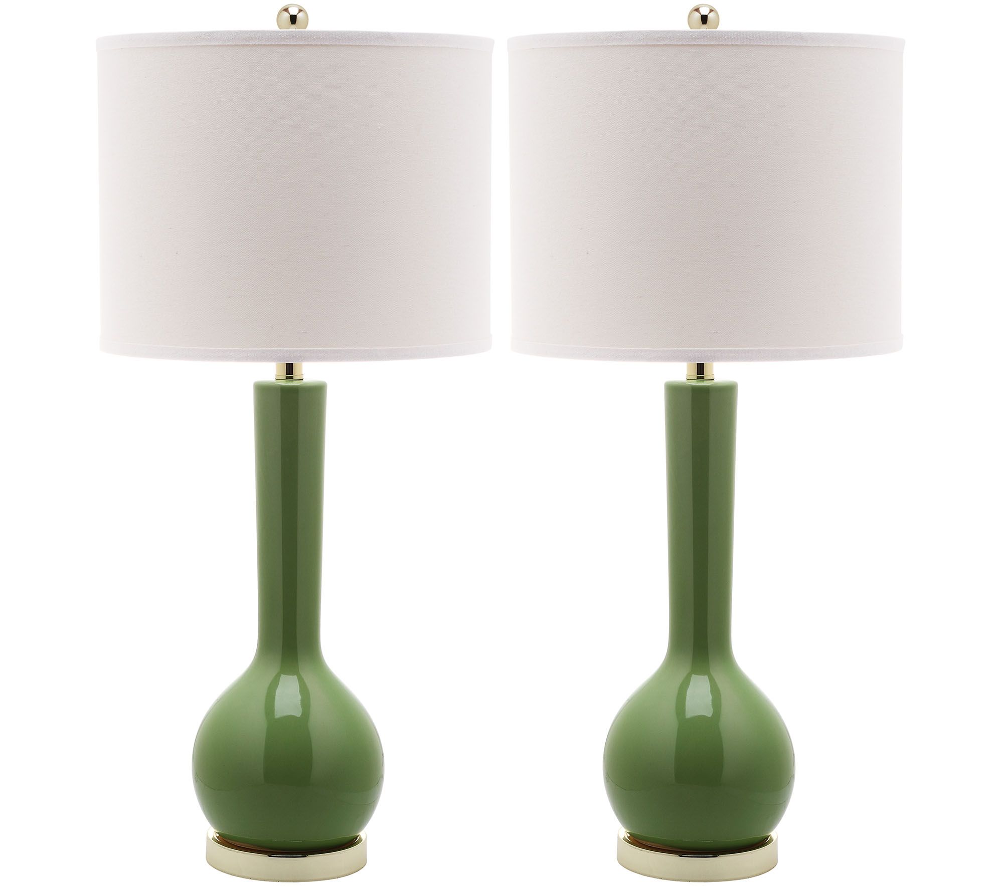 Safavieh Set of 2 Mae Long-Neck Table Lamps