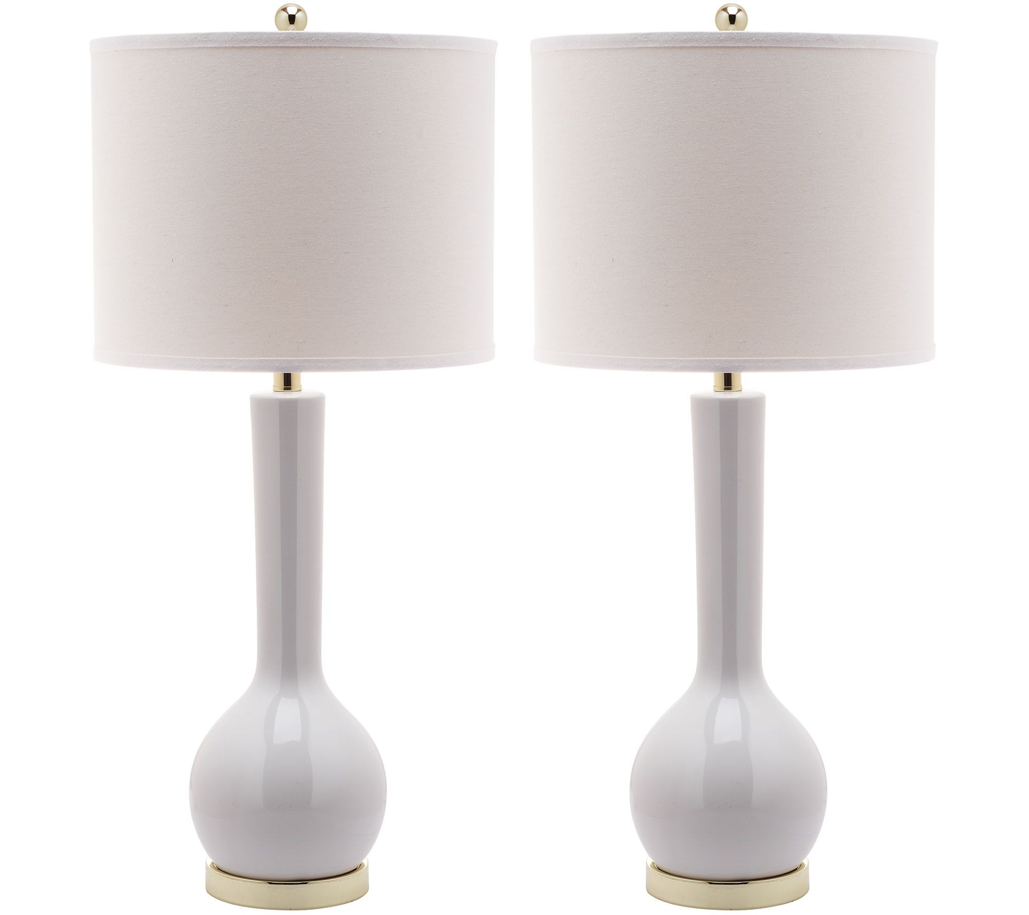 Safavieh Set of 2 Mae Long-Neck Table Lamps