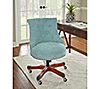 Linon Home Rochelle Office Chair with Nail Head Design, 3 of 4