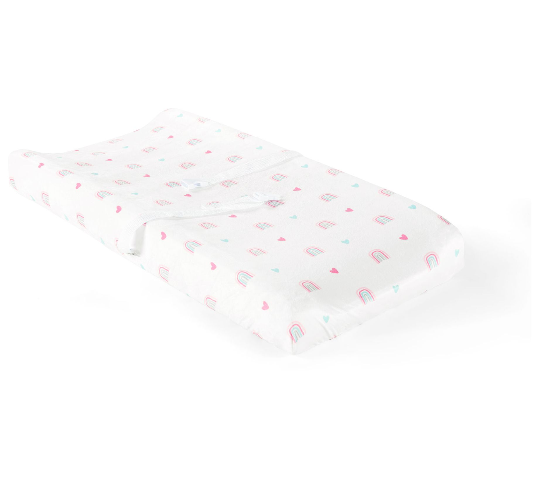Lush Decor Llama Love Rainbow Changing Pad Cover