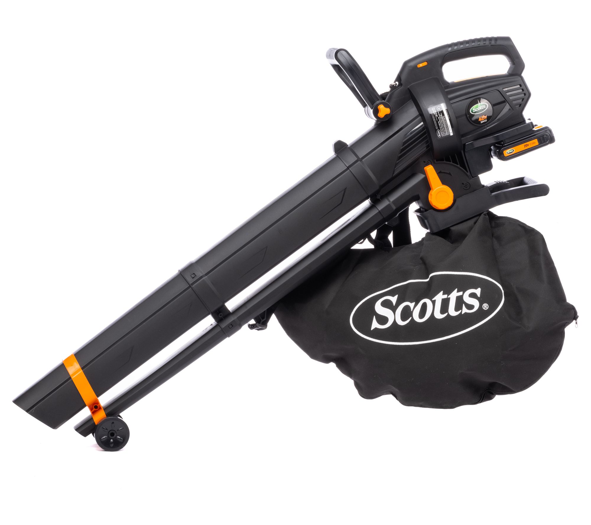Scotts 20-Volt Cordless Leaf Blower W/Battery adFast Charger 