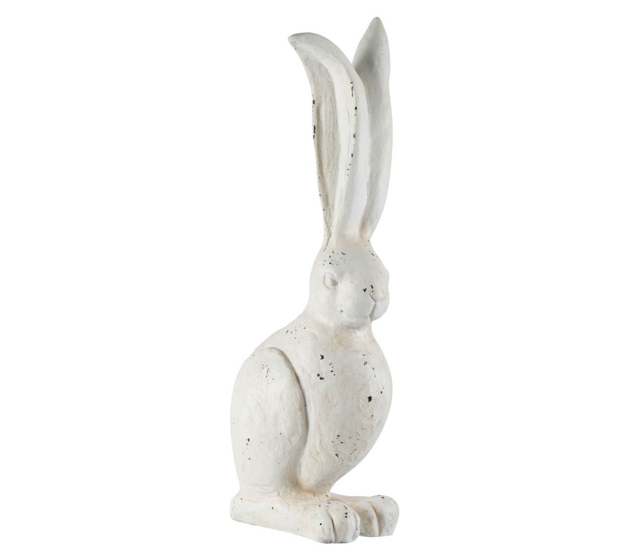 Barbara King Indoor/Outdoor Distressed Bunny Fi gurine - Small